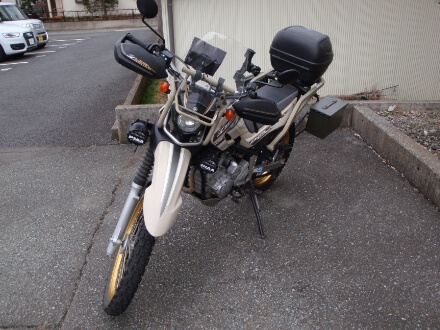 バイクの写真