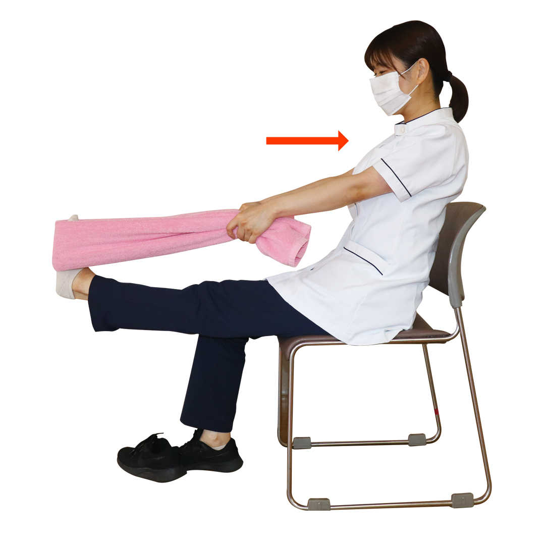 ふくらはぎのストレッチ