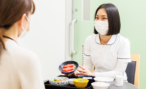 作業中の医師