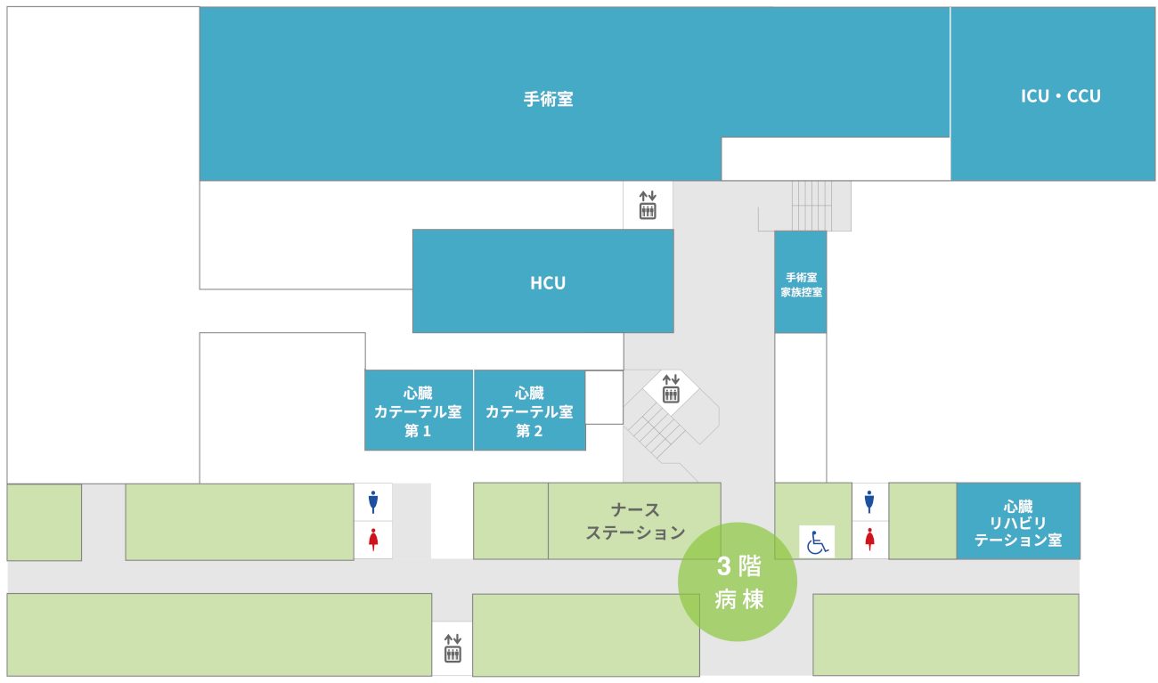 3F:フロアマップ